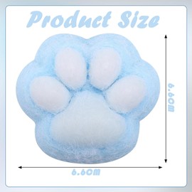 6PCS Cat Paw Squishy, Squishy Cat Paw, Taba Squishy Paw, Funny Novelty Cute Animals Stress Relieving Fidget Toy, Compact and Easy to Carry for Boys Girls Birthday Party Gifts