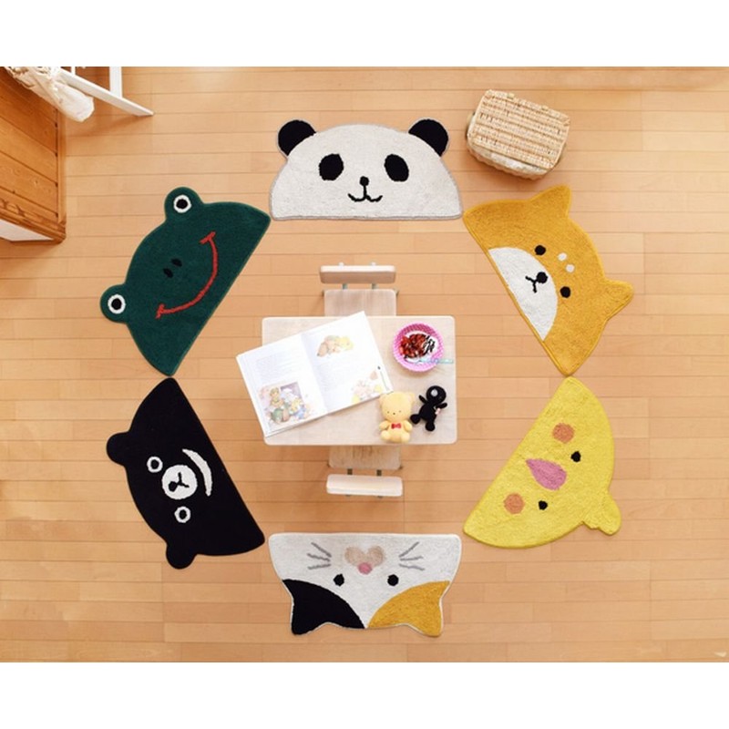 Tomo Corporation Interior Mat, White, Approx. 13.8 x 27.6 inches