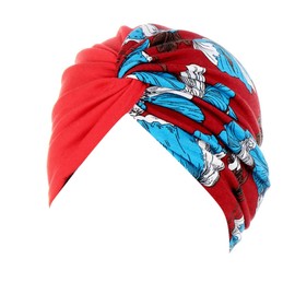 YEHUDAF LEE Women's Turban Headgear Head Scarves Chemo Cap Pre-Tied Double Layered Two-Tone Stitching Head Wrap Head Scarf, 4