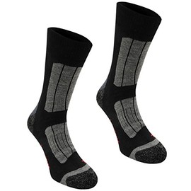 Karrimor Mens Trekking Socks Two Pack Black Mens 7-11