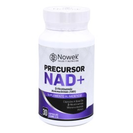 Nad+ | 60 Cápsulas 500 De Mg | Nowek Sabor Sin Sabor