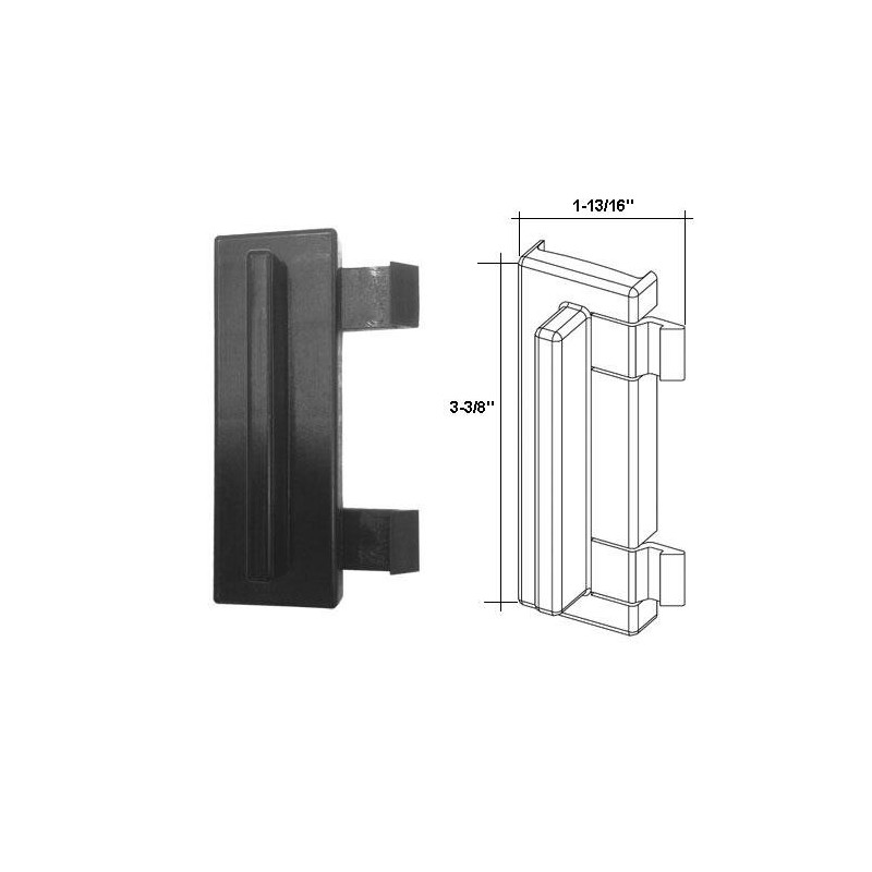 Gordon Glass Nylon Outside Latch for Retractable Shower Doors