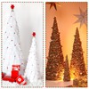 KEAGAN 9PCS Paper Mache Cones Open Bottom Extra Thick Cardboard