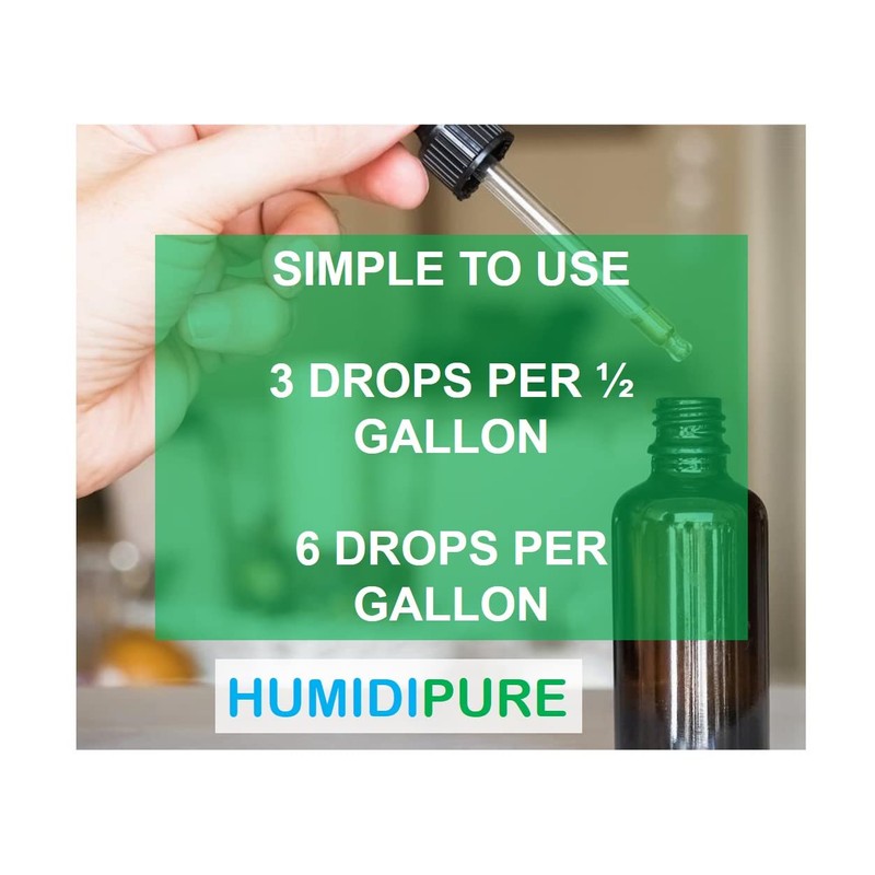 HUMIDIPURE Natural Food Grade Concentrate. 200 day+ Humidifier Treatment Additive*.