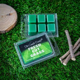 The Candle Daddy Reformulated Fresh Cut Grass Golf Course Scented Melt- Maximum Scent Wax Cubes/Melts- 1 Pack -2 Ounces- 6 Cubes