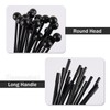 Framendino, 20 Pack Plastic Bell Mallets Solid Drum Percussion Sticks