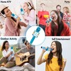 Winique Karaoke Microphone for Kids with Bluetooth & LED Lights