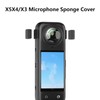 For Insta360 X5 X4 X3 Mic Wind Muff – Crystal