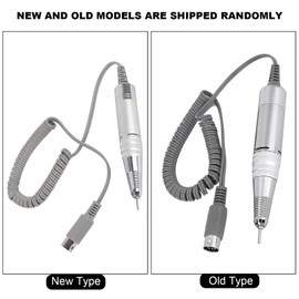 Nail Drill Pen, 35000RPM Electric Nail Drill Handpiece, Manicure Nail Drill Replacement Handle Handpiece for Electric Nail Polishing Machine