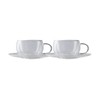 Maxwell & Williams Blend Double Wall Cup & Saucer 80ML