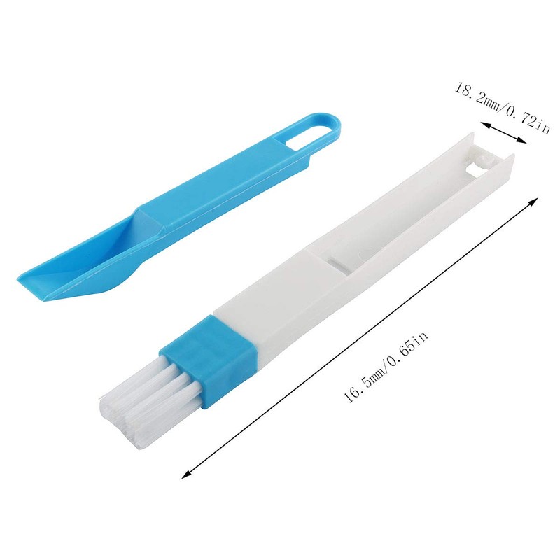 E-outstanding Window Groove Cleaning Brush 2PCS Window Track Door Groove