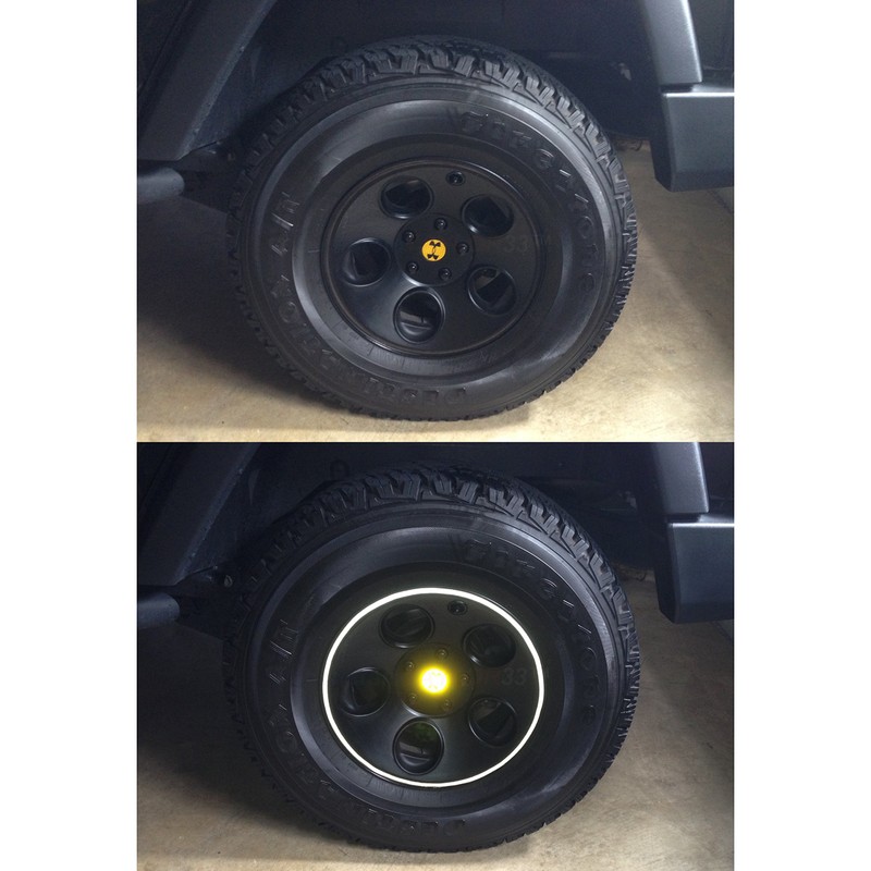 customTAYLOR33 (All Vehicles Black Engineering Grade Reflective Copyrighted Safety Rim