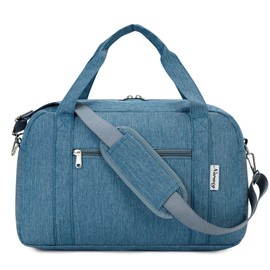 for Ryanair Airlines Cabin Bag 40X20X25cm Underseat Foldable Travel Duffel Bag Holdall Tote Carry on Luggage for Women and Men 20L (Navy Blue)