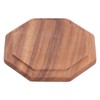 Tea Plate Natural Wood Environmental Protection Uniform Texture Odorless Serving
