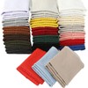 OCTHIRLZ Finished Edge Ribbing Cuff Fabric for Sewing, Stretch Cotton
