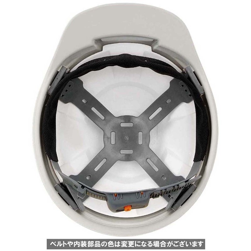 国家検定品 ヘルメット アメリカンタイプ SS-100型AJZ(発泡スチロール入) ホワイト FS-100AJ