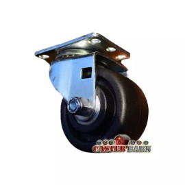 Caster HQ 3" LOW PROFILE PLATE CASTER - POLYOLEFIN WHEEL | 03PO30IB3606YZ