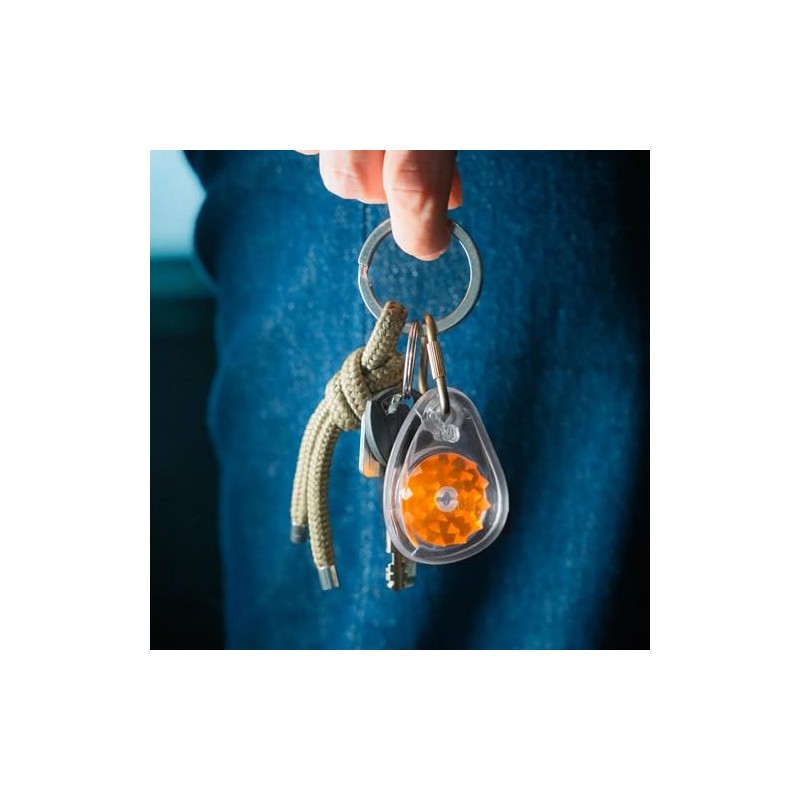 ShaktiMat [The Original Since 2007 Acupressure Keyring Against Stress &