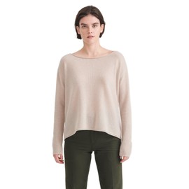 NAADAM Cashmere Boatneck Sweater, Shell, L