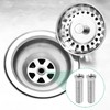 FunWorth 4Pcs 45mm Stainless Steel Hollow Screws, Sink Strainer Replacement