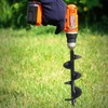 Ashman Auger 12inch Two Pack, Garden Plant Flower Bulb Auger