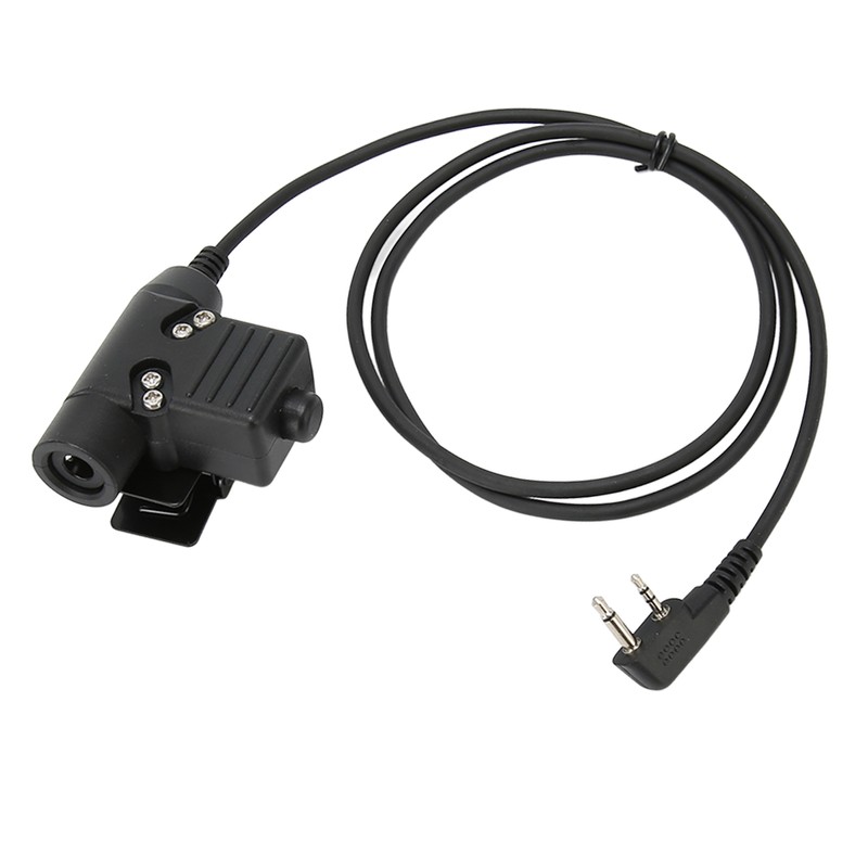 Radio Headset Adapter Push To Talk Clear Sound Walkie Talkie