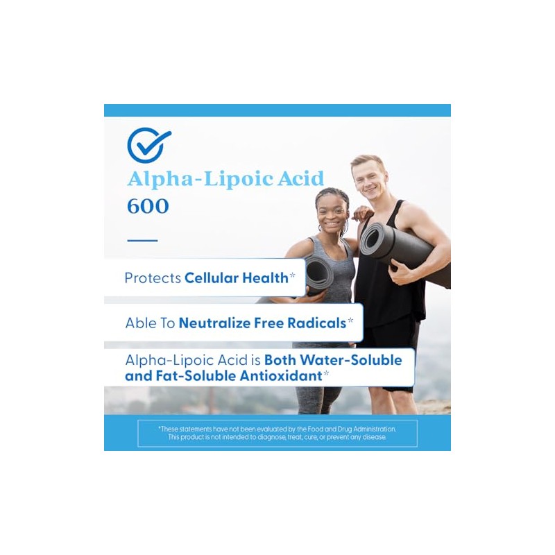 Doctor Best Ácido Alfa Lipoico 600mg Antioxidante Alpha Lipoic Acid