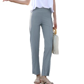Teddy Women's Long Rash Guard Pants, Amphibious, Swimwear, Body Cover, Thin, UPF50+, Spring/Summer, Swimwear-b015, gray