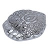 Natural Terahertz Pendant Peacock Pattern Carved Energy Stone Hanging Ornament