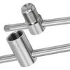 Stainless Steel Billiard Cue Tip Suppressor Tool Shaper for 11/14mm
