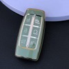 SANRILY Golden-edge 6 Button Key Fob Cover for Genesis GV70
