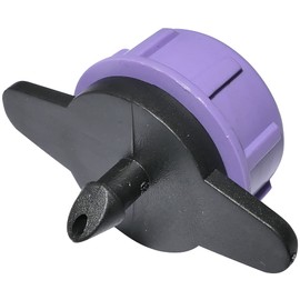 AERZETIX - C48589 - Set of 30 Dripper to Compensate Water Flow 2 Litres L/H for 16 to 32 mm Hose Diameter 4 mm Hole - Fixed Drip Irrigation Drip Heater