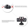 Flip Clock Large Number Battery Powered 304 Stainless Steel Tabletop