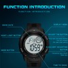 Men Boys Digital Watch with Stopwatch Chronograph Alarm Double Time