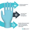 Unigloves PRO.TECT Blue HD Heavy Duty Nitrile Gloves - Multipurpose,