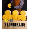 Keeimp 6 Inch Sanding Discs Hook and Loop No Hole,
