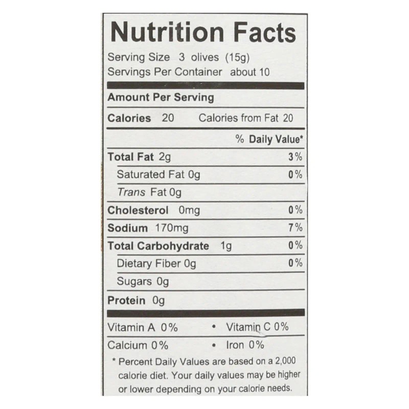 UD_Divina - Organic Pitted Green Olives - Case Of 6