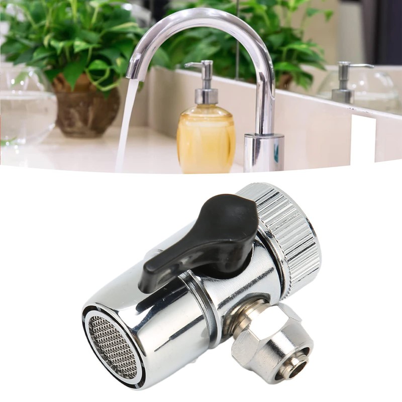 HEEPDD Pack of 3 G3/8 in Sink Tap Switch Valve,