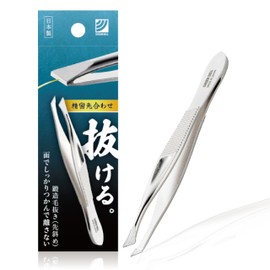 Greenbell G-2250 Forged Tweezer, Angled Tip