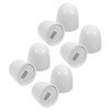 HOMSFOU 8Pcs Universal Toilet Bolt Covers - Easy Installation Decorative