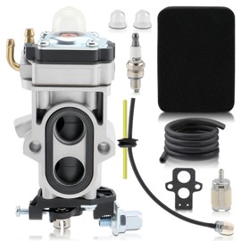 GoaMotors EBZ6500 Carburetor Kit for RedMax Backpack Blower EBZ7001 EBZ5150 EBZ5100 EBZ5150RH EBZ5100RH EBZ6500RH EBZ7001RH EBZ8001 EBZ8001RH EBZ6500 With Air Fuel Filter #848H108100, 505183101