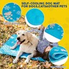 Self-Cooling Mat for Dogs Extra Large, 59'' x 39'' Washable