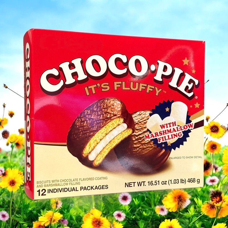 1 Pack - Choco Pie with Marshmallow - Banh Choco