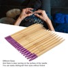Circular Knitting Needles Set Ergonomic Interchangeable with Storage Bag for
