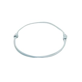 Pingyongchang Adjustable Cord Bracelet- Colorful Waterproof Nylon String Bracelets Boho Surfer Anklet for Men Women Beach Bracelet pulseras para hombres Surfer Bangle Bracelets-Silver