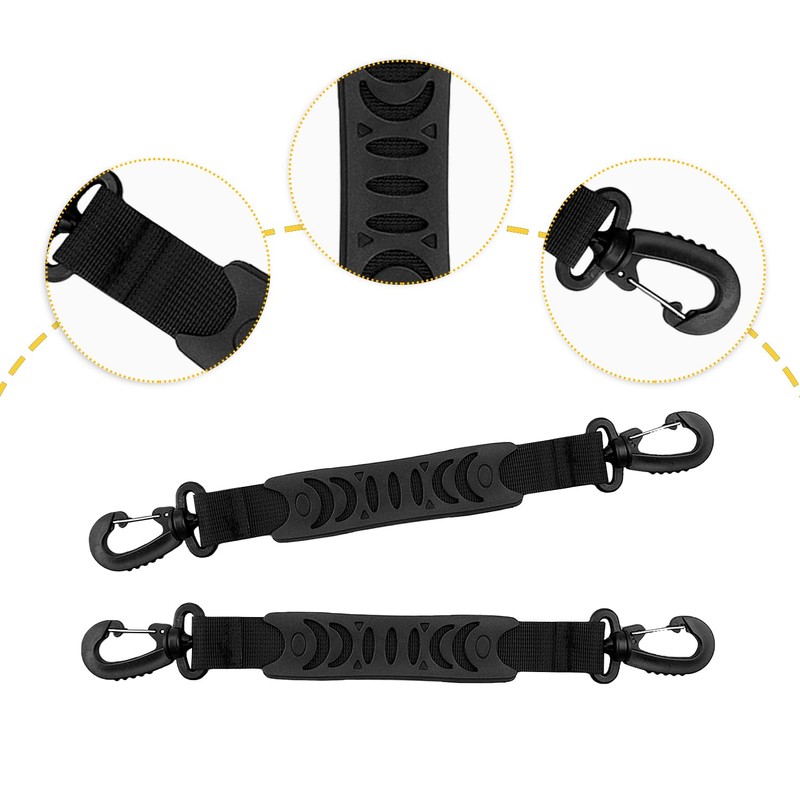 Rumyve 2pcs Ski Boot Carrier Belt,Ski Boot Carrier Belt,Winter Ski