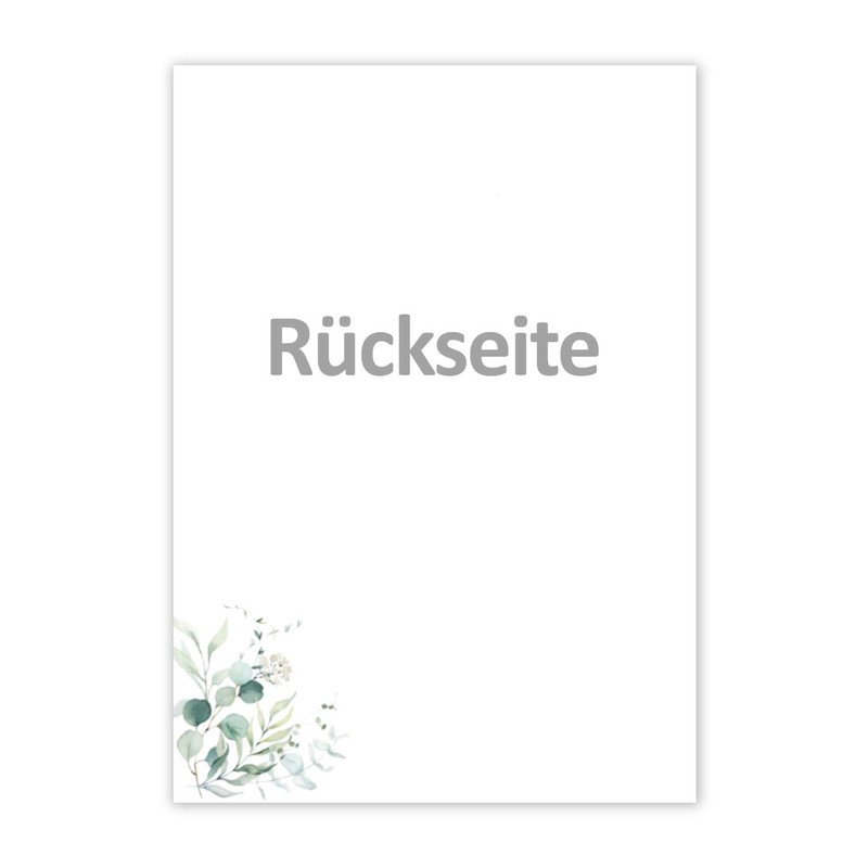 Motif Package Eucalyptus Letter Paper, Din A4, Incl. Envelopes DIN