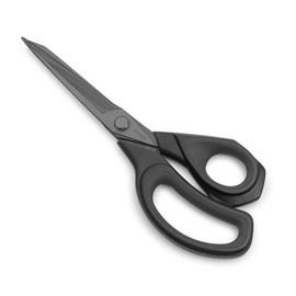 LIVINGO Premium Cloth Cutting Shears, Forged Stainless Steel, Titanium Coated Sharp Blades, Crafts, Household, Soft Handle, Ping Pong Scissors, Adult, Paper, Fabric, Leather, Table Tennis, Cutting Tools, Supplies, Black, 86.6 inches (220 cm)