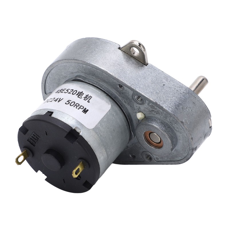Gear Motor DC 24V 50RPM Speed Reduction Geared Motor Alloy