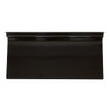 ZAPATERA DE ACRILICO PARA PANEL RANURADO | 50 PZAS (NEGRO)